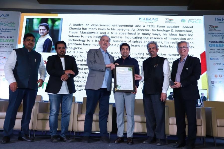 Anand Chordia honoured with ‘Element of Earth’ Award at Green Conclave 2023